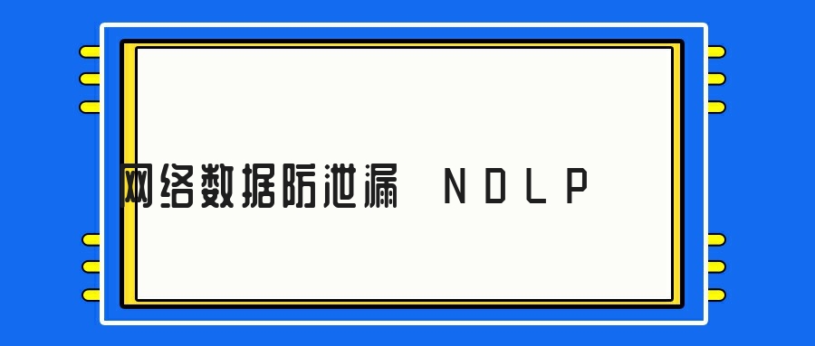 网络数据防泄漏【NDLP】